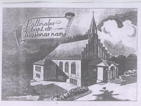 Līgatnes baptistu draudzes vēsture, foto no Līgatnes pagasta bibliotēkas fondiem, Vera Dalberga