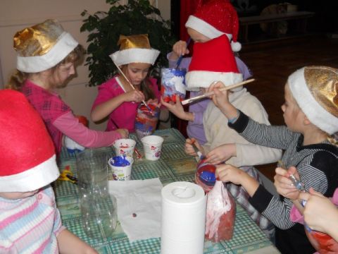 Rūķu darbnīcas Līgatnes bērnudārzā, decembris, 2011, foto Ivita Neiberga
