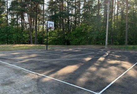 Jauns segums Līgatnes basketbola laukumiem