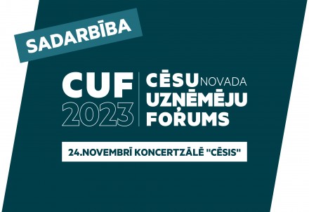Cēsu novada uzņēmēju forums notiks 24.novembrī
