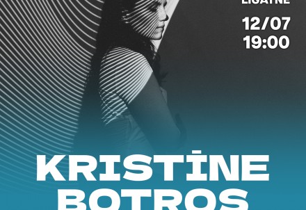 Kristīnes Botros koncerts Radošajā kvartālā "Zeit"